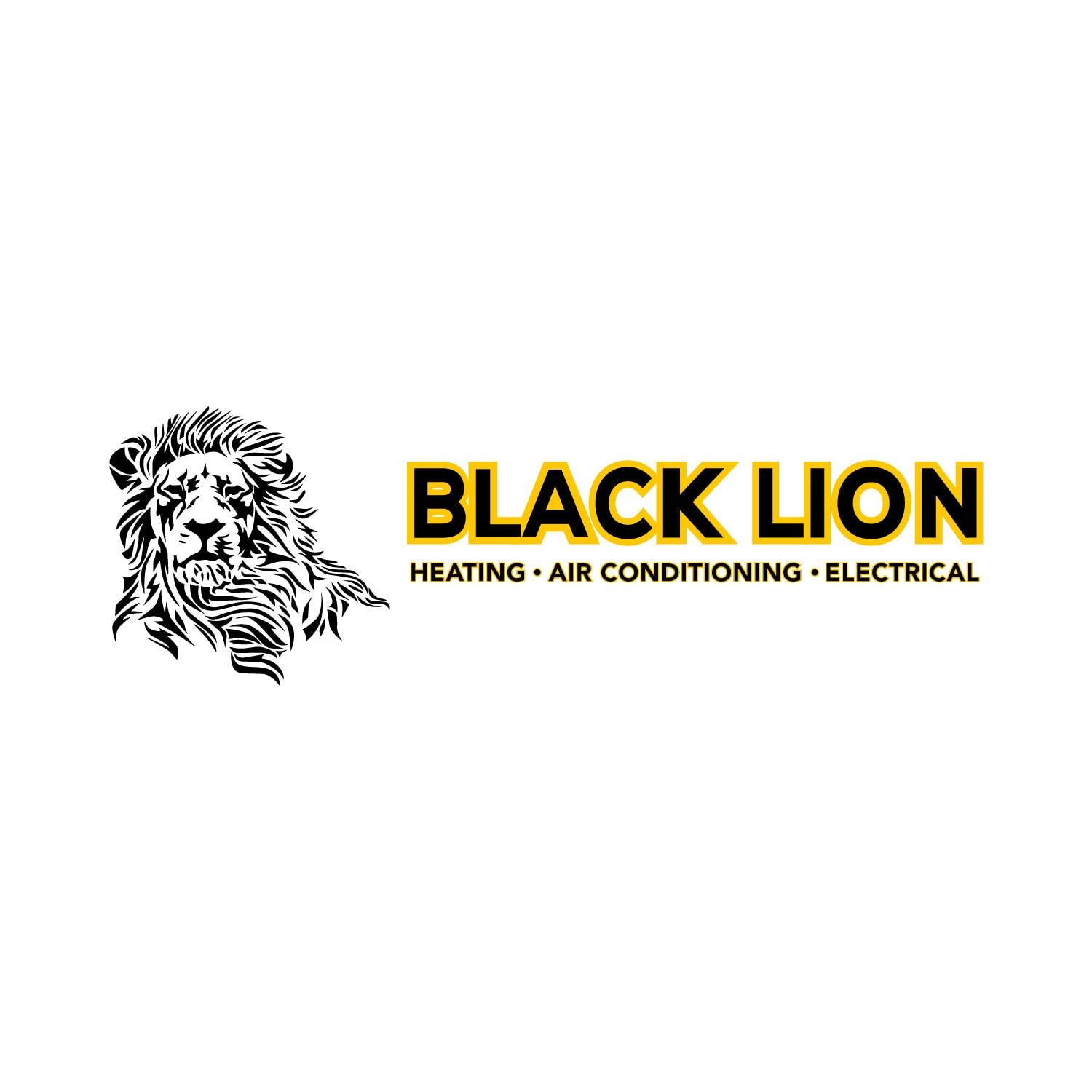 Black Lion Heating & Air Conditioning logo