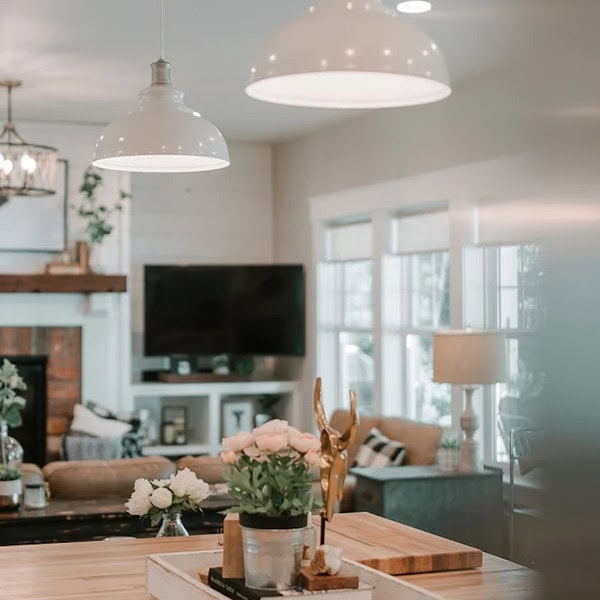 Inside of a house dining room.